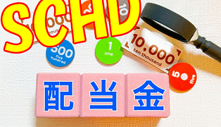 サムネ 配当金 schd