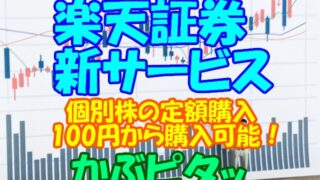 楽天証券 かぶピタ